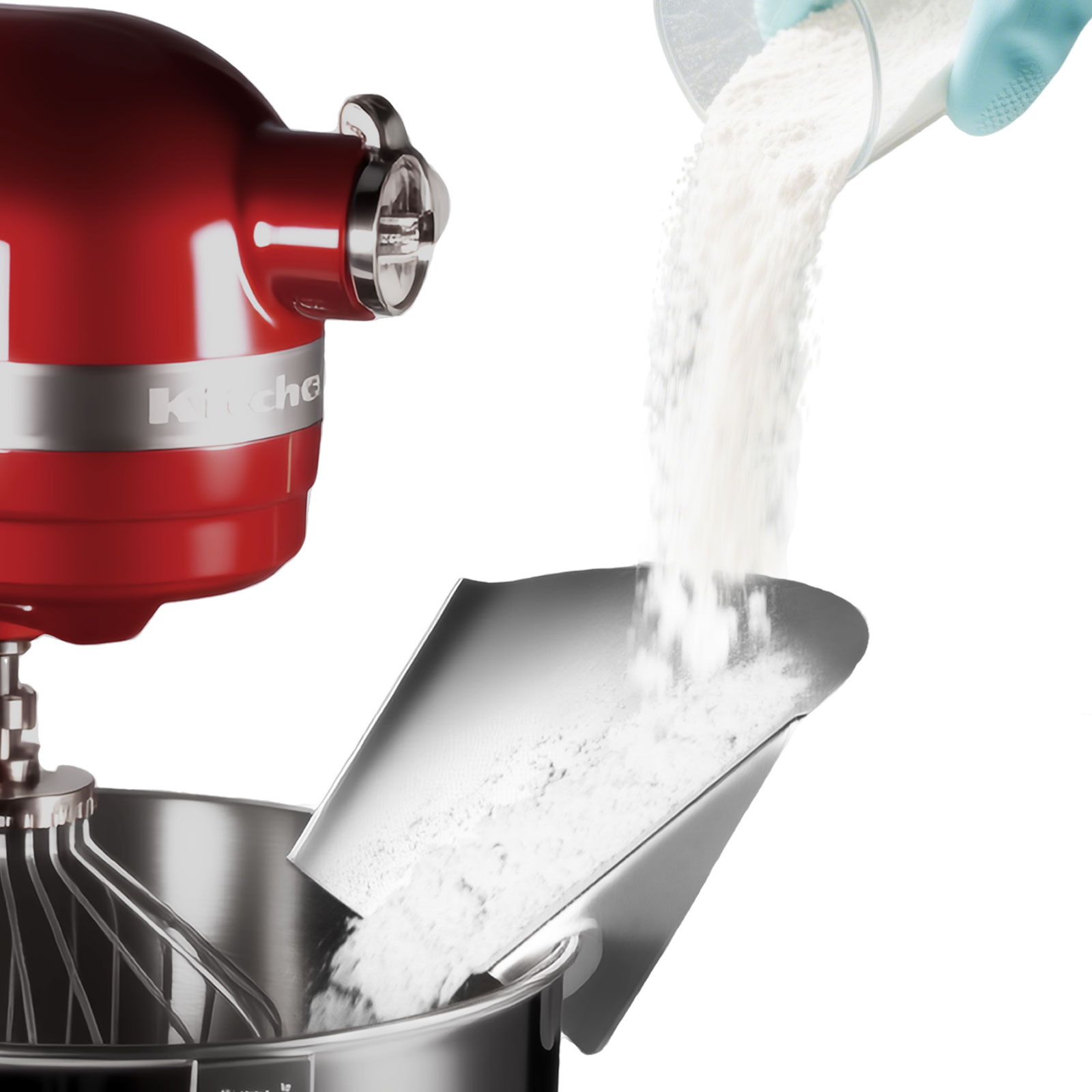 Kitchenaid Mixer Hand Mixer - スタンドミキサー用ステンレススチール製ティッピングガード1個-ステンレススチール製ミキサーボウルはKITCHENAIDチルトヘッドスタンドミキサーと互換性があります