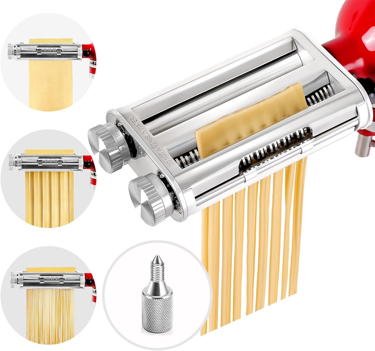 キッチンエイドミキサー3-in-1パスタローラーカッターアタ - Kitchenaid Mixer Hand Mixer のレビューと価格