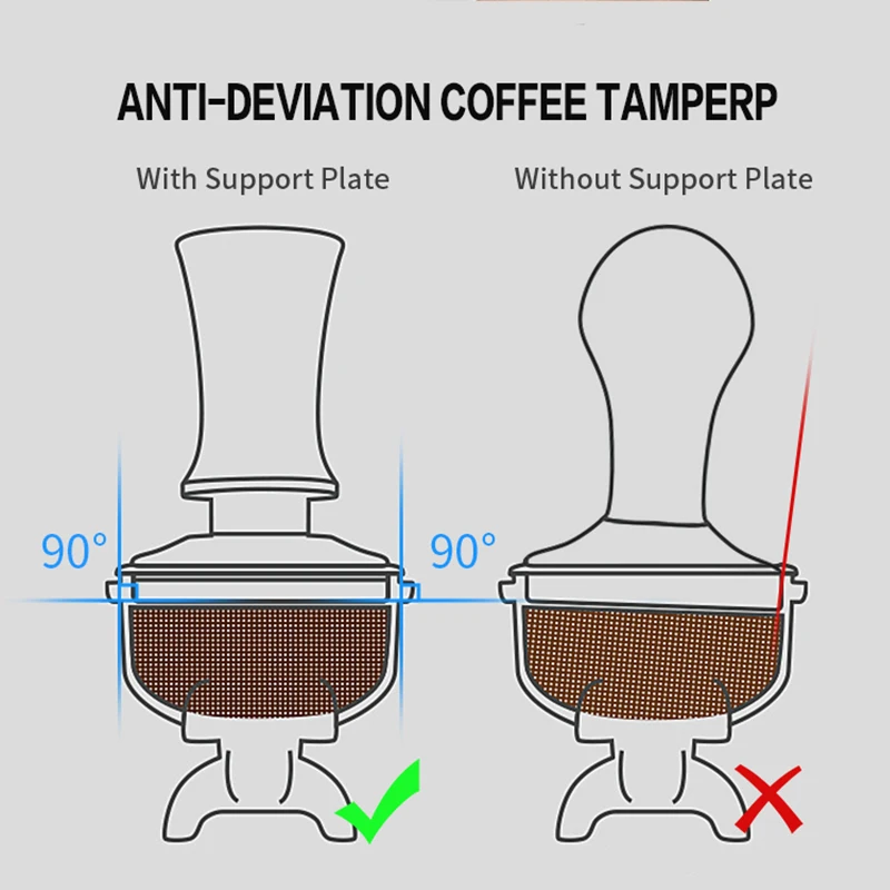 コーヒータンパー定圧51MM 53MM 58MM校正済み30 - Delonghi Espresso Magnifica のレビューと価格