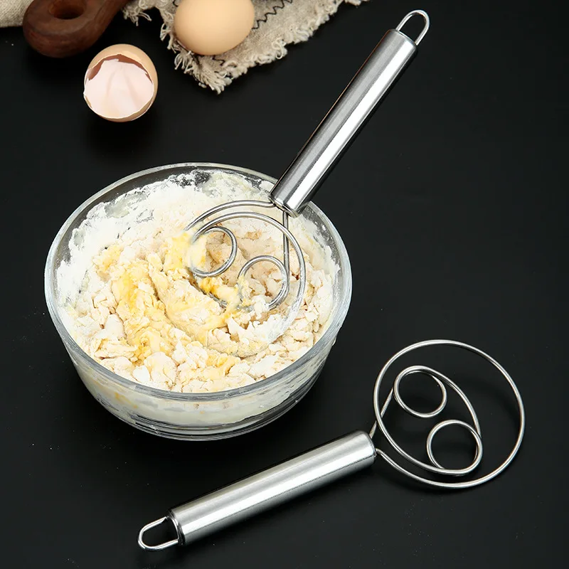 デンマーク式ドウウィスク、オランダ式、ステンレス製、快適なグ - Danish Pancake Pan のレビューと価格