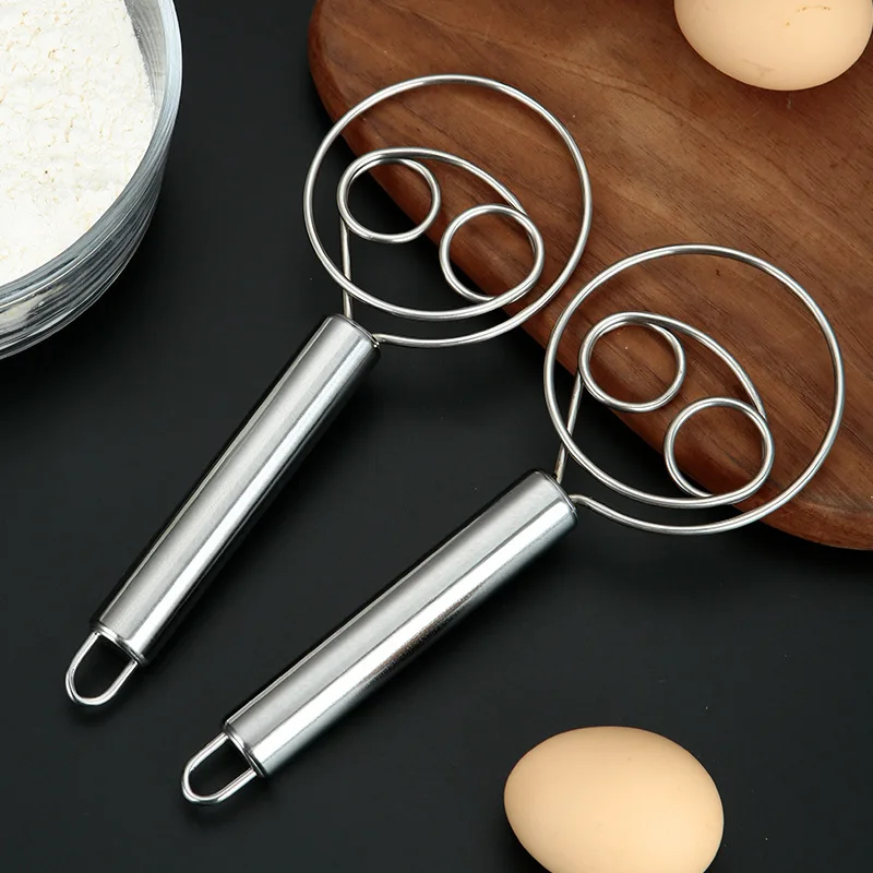 デンマーク式ドウウィスク、オランダ式、ステンレス製、快適なグ - Danish Pancake Pan のレビューと価格
