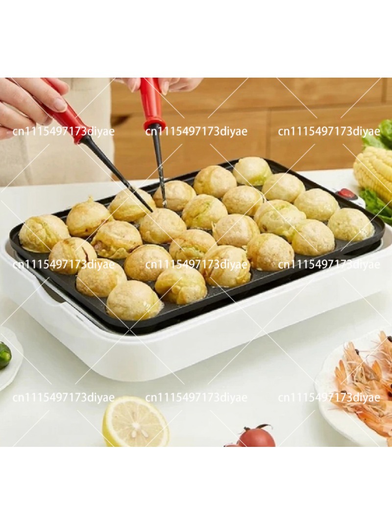 業務用タコ焼き機 家庭用小型タコ焼きメーカー バーベキューグ - Takoyaki Grill Plate のレビューと価格